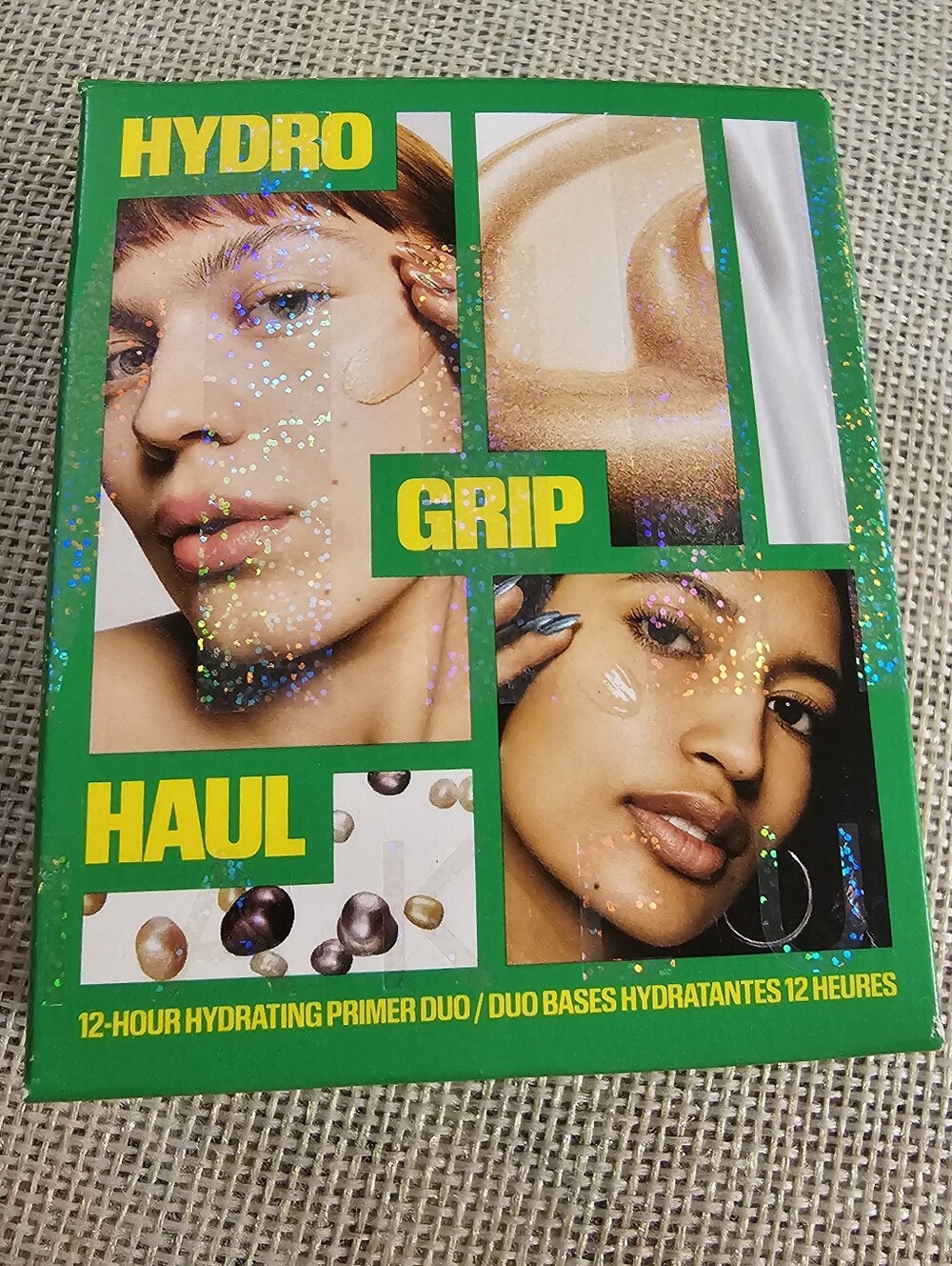 MILK Hydro Grip & Hydro Grip Glow Primer Bundle New Sealed In Box 2 Travel Size